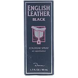   Leather Black Mens 1.7 oz Cologne Spray (Pack of 4)  
