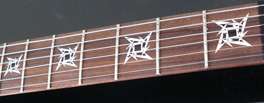 DIMEBAG DIME RAZORS Vinyl Dean Guitar Decal Inlay Set  
