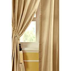 Mallory Dupioni Silk 84 inch Curtain Panel  