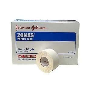  Johnson & Johnson ZONAS Porous Tape 1 x 10 (12 rolls 