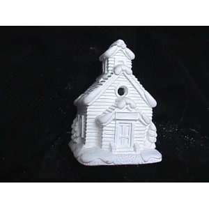  House plastercraft no fire use acrylic paints school house 