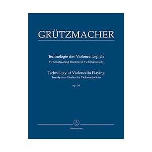   für Violoncello solo (9790006531929) Friedrich Grützmacher Books