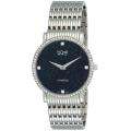 Burgi Womens Swiss Quartz Diamond Bracelet Watch MSRP $ 