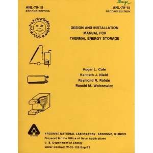  Design and Installation Manual for Thermal Energy Storage 