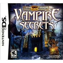 NinDS   Hidden Mysteries Vampire Secrets by Game Mill  