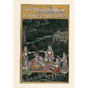   Miniatures India Folk Art Romantic Art (miniature0035)