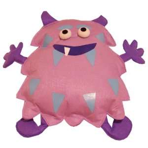    Crayola Monster Party Decorative Pillow, Purple
