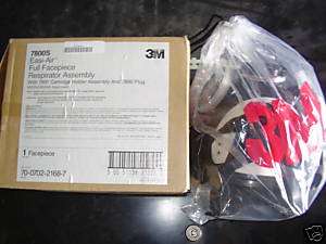 NEW 3M ULTIMATE FULL FACE RESPIRATOR 7800 SERIES SMALL  