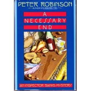   Necessary End   An Inspector Banks Mystery Peter Robinson Books