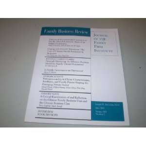  Family Business Review September 2001 Volume XIV Number 3 