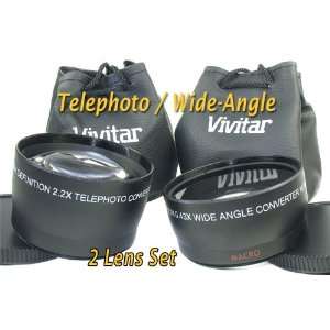    Angle 2 Lens Set for Canon HV40 Camcorder and others