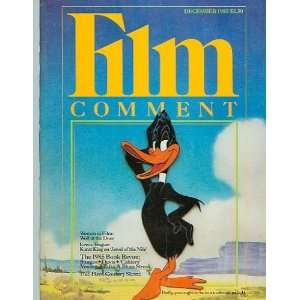   Comment Magazine December 1985 (Vol. 21, No. 6) Film Comment Books