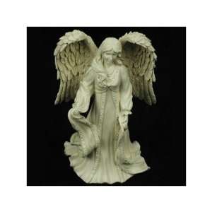  Angel of Grace Resin Figurine in Soft Bisque Tone
