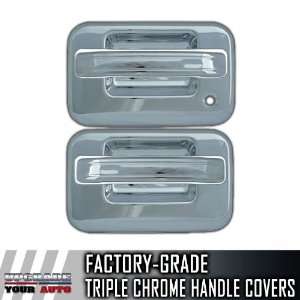  2004 2012 Ford F150 2dr Chrome Door Handle Covers (No 