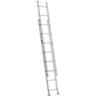  Louisville Ladder L 2324 20 Aluminum Extension Ladder, 20 