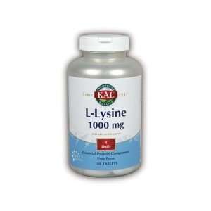  KAL   L Lysine, 1000 mg, 100 tablets Health & Personal 