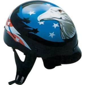 Double Eagle shorty motorcycle helmet