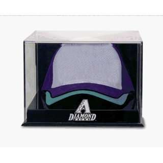 Wall Mounted Acrylic Cap Case (diamondbacks Logo)  Sports 