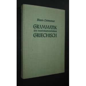  Grammatik des neutestamentlichen Griechisch Books