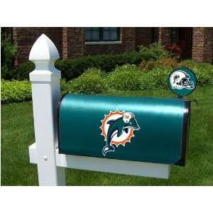   Animal Miami Dolphins Mailbox Cover and Flag Set