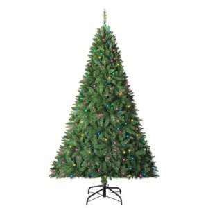 Trim a Home 6ft Boulder Mountain Christmas Tree with 300 Multi color 