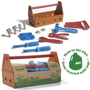    Kids Tools  Set by Green Toys  15pcs  Ages 3 & Up Toys & Games