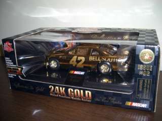 NASCAR Racing Champions 24K Gold Plated 1/24 Scale #42  
