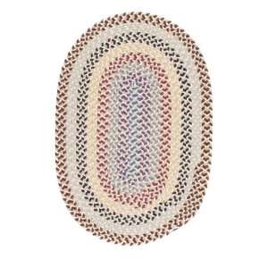  Mills Boston Common Braided Rug   Harbour Lites, Multicolor Accents 
