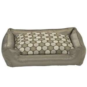    Cotton Lounge Everyday Cotton Lounge Dog Bed in Moon Size 24 x 18