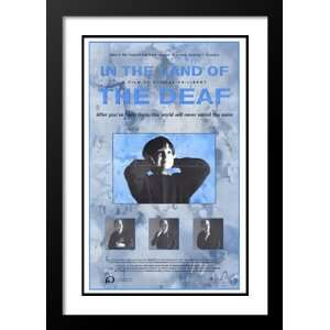In the Land of the Deaf 20x26 Framed and Double Matted Movie Poster 