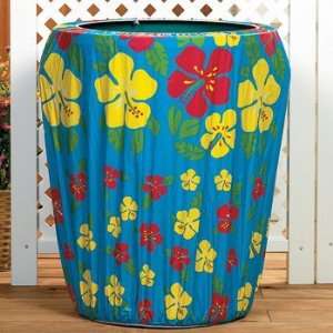 Tropical Hibiscus Plastic Trash Can Cover Toys & Games