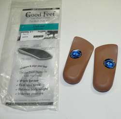 Good Feet Deluxe Arch Support Orthotic Size 1R/32 NEW  