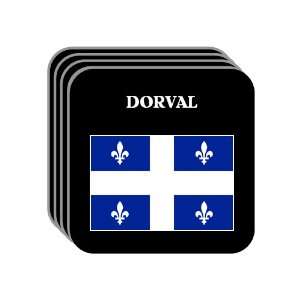  Quebec   DORVAL Set of 4 Mini Mousepad Coasters 