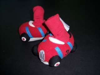 NWT Gymboree Race Car Slippers Shoes 01/02 0 6 Months  