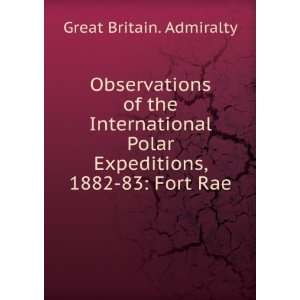  Observations of the International Polar Expeditions, 1882 