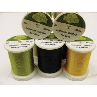Montana Fly Co. Premium 6/0 Tying Thread Fly Tying Material