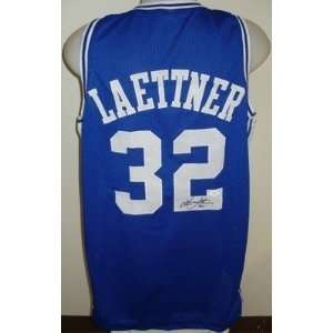 Signed Christian Laettner Jersey   Duke JSA W165621   Autographed NBA 