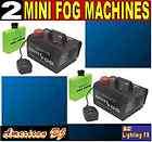   DJ MINI FOG smoke fogger machine 400 watt w/ remote & juice b2dj adj