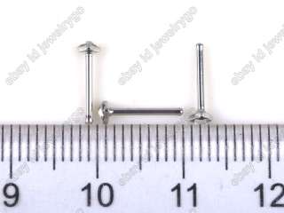 Graceful fashion 60pcs 316L surgical stainless steel nose stud jewelry 
