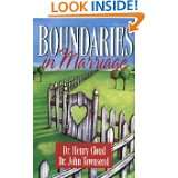 Boundaries in Marriage by Henry Cloud and John Townsend (Aug 1, 2002)