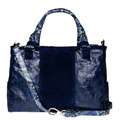 Vintage Reign Mimi Ocean Blue Tote Handbag