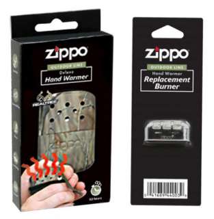 Zippo_Hand Warmer Set   Realtree Camo plus Replacement Burner #40289 