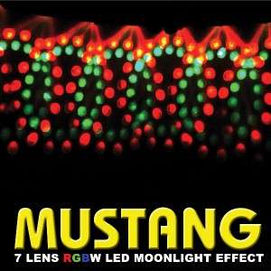 MUSTANG MOON LIGHT FLOWER EFFECT LED 7 HEAD RGBW DJ CLUB STAGE 