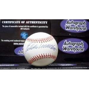 Eddie Mathews autographed official American League Baseball (Milwaukee 