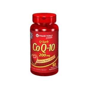  Q Sorb Co Q 10 200 mg 200 mg 60 Softgels Health 