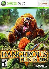 Cabelas Dangerous Hunts 2009 Xbox 360, 2008  
