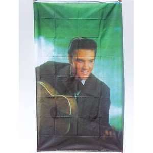  Elvis Presley ~ Guitar ~ 30 x 40 Fabric Poster New 