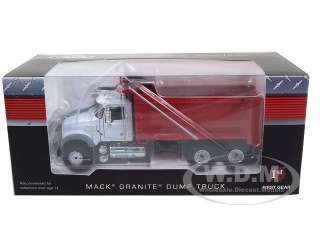 Brand new 150 scale diecast car model of Mack Granite MP Dump Truck 