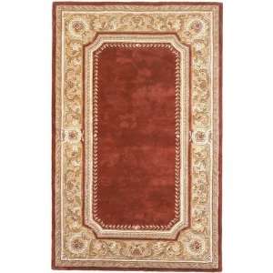 MER Charlemagne Coordinates 8605 Burgundy Gold Border 8 X 11 Area 