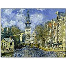 Claude Monet The Zuiderkerk at Amsterdam Art  